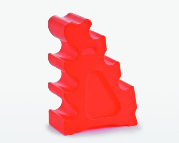 Growi Horseblock aus Kunststoff Rot, 83 x 60 x 30 cm, Farbe: rot, 10093057