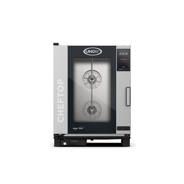 UNOX CHEFTOP MIND.Maps ONE Professioneller Countertop-Ofen 10 Einschübe GN 1/1 Elektrisch Türöffnung rechts, XEVC-1011-E1RM