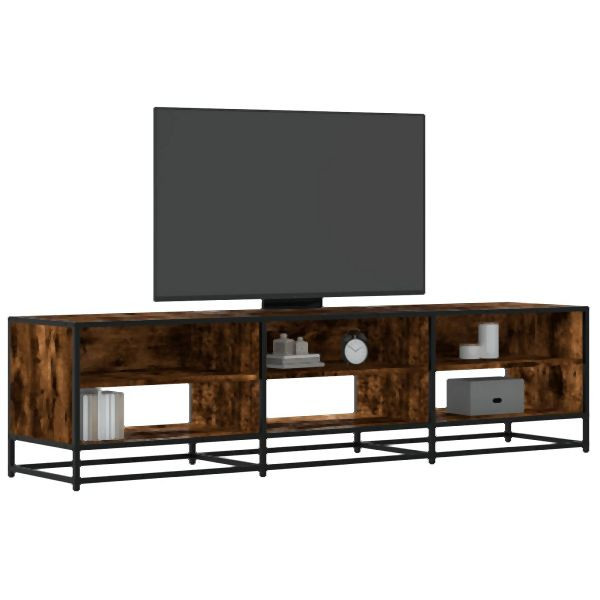 vidaXL TV-Schrank Räuchereiche 180x40x46 cm Holzwerkstoff, 3300807