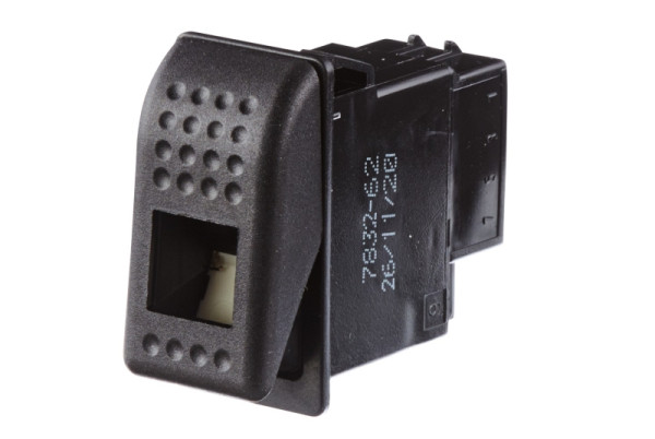 HELLA Schalter, Wippbetätigung, Ausstattungsvar.: I->0, Anschlussanzahl: 8, Baureihe 7832, 6FH 007 832-621