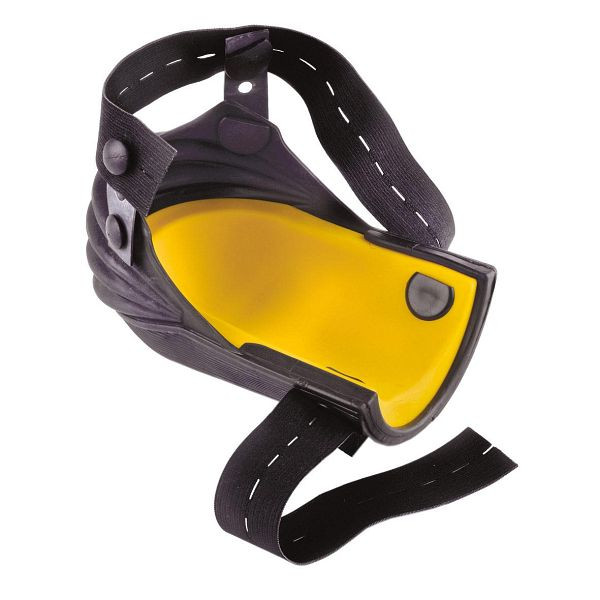 Nierhaus Knieschoner Harmonica, lange Form, Außenhülle Gummi mit Gummiriemen, VE: 10 Stück, 1010-G018