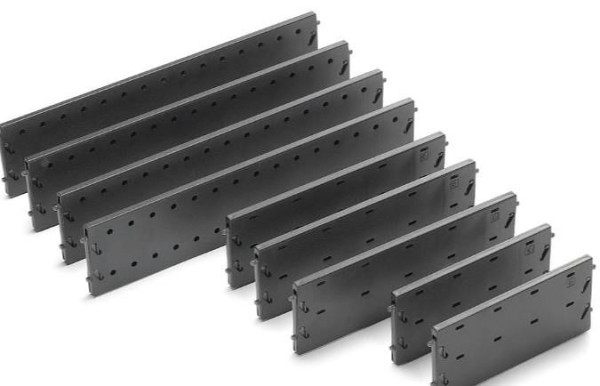 Deskin Container-Zubehör - Schubladeneinteilungs-Set, Schubladeneinteilungs-Set, B 330 x H 73 x T 7 mm, 290559