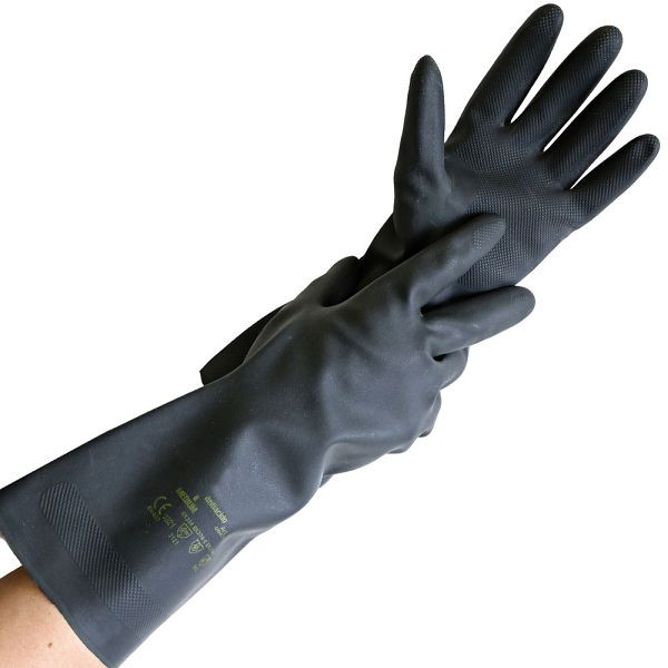 Hygostar Neoprenhandschuh, schwarz, M, Kat. III, 1 Paar B-Ware: altes Verpackungsdesign, VE: 6 Paar, B25005