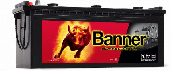 Banner Buffalo Bull 620 34 LKW Batterie, Erstausrüsterqualität, 010620340101