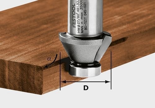 Festool Fasefräser HW 45°-OFK 500, 490090
