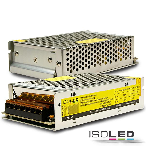ISOLED LED Trafo 24V/DC, 0-150W, Gitter, 111070