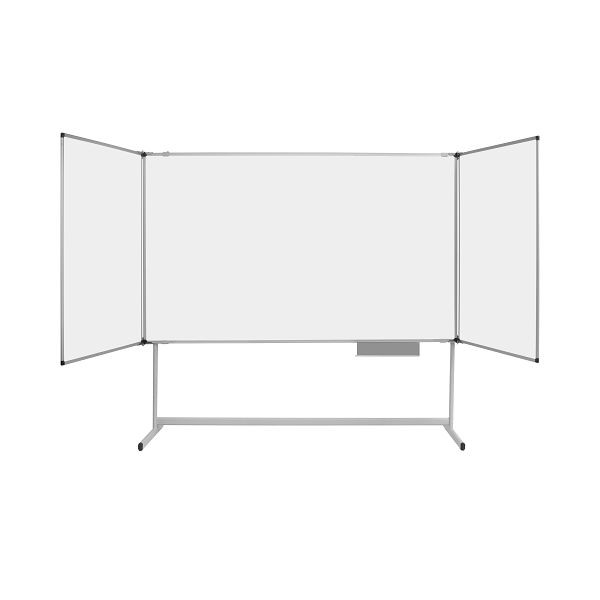 Bi-Office Maya Magnetisches Trio Whiteboard mit mobiler Struktur 150x100cm, TS03042170