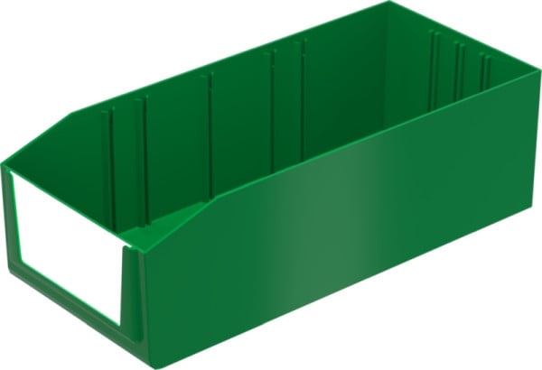 BITO Regalkasten PK Set PK3131 295x136x90 grün, inkl. Etikett, 14 Stück, 1424