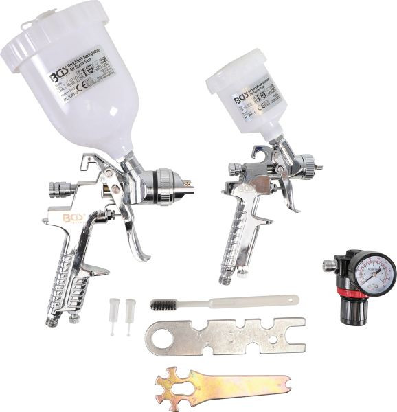 BGS Druckluft-Farbsprühpistolen-Satz, 8381, 4048769017590