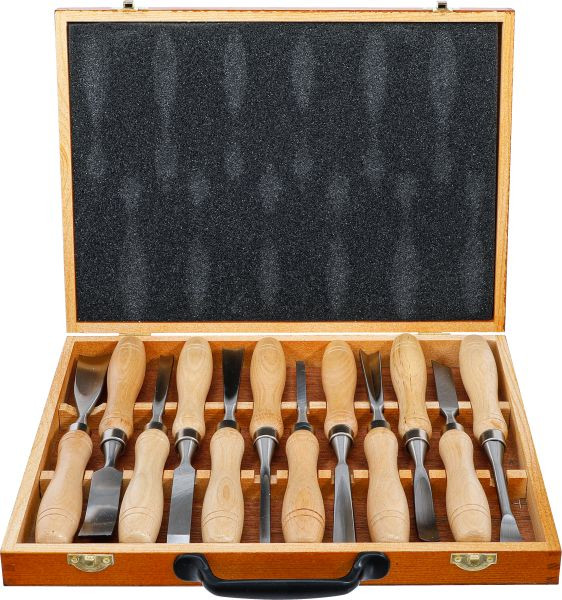 BGS Schnitzwerkzeug-Satz, 12-teilig, 52712, 4048769006006