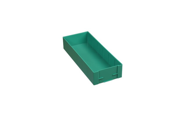 Plastipol-Scheu K/3 REGALBOX POL.IA GRÜN, 280 mm x 110 mm x 55 mm, 23K30G0017
