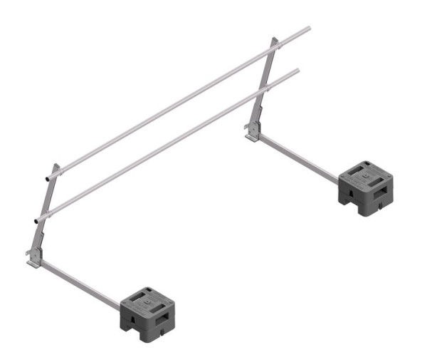 HYMER HYGHTS Geländersystem, Flex, EN 13374 A, mit langem Ausleger, 60 Laufmeter, 30512460