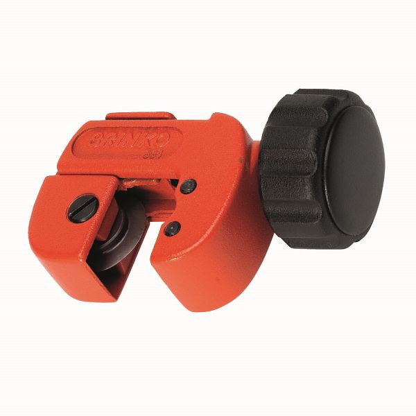 BRINKO Mini-Rohrabschneider, Rohrschneider, für INOX-, Kupfer- und Messingrohre Ø 3 – 16 mm, 1/8 – 5/8", 631