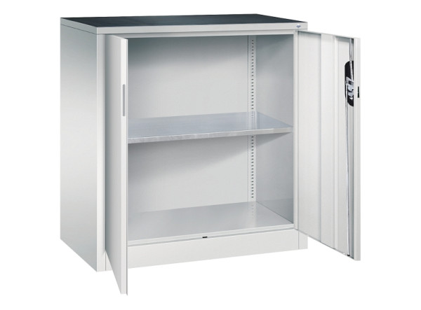 C+P Flügeltürenschrank Acurado, H1000xB930xT500mm, 7035/7035, 8821-000 S10365