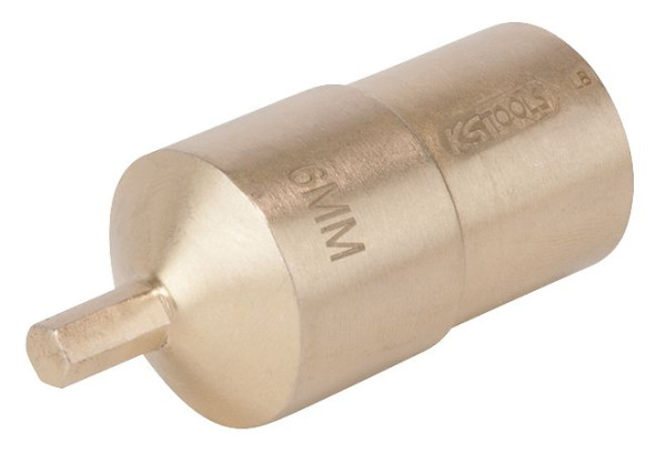 KS Tools BRONZEplus Bit-Stecknuss Innensechskant 1/2" 17 mm, 963.1309