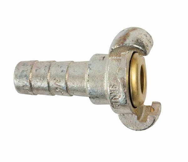 GEKA Schlauchstück "TG", 3/4" - 19mm DIN 3489 MS-Dichtung, VE: 10 Stück, 61.3603