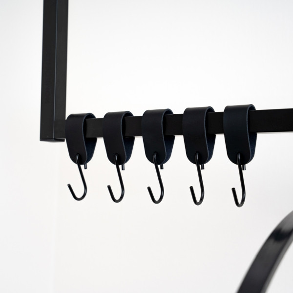 HOME DELUXE S Haken SHAPE schwarz VE: 50 Stück, 51474, 4058166270801