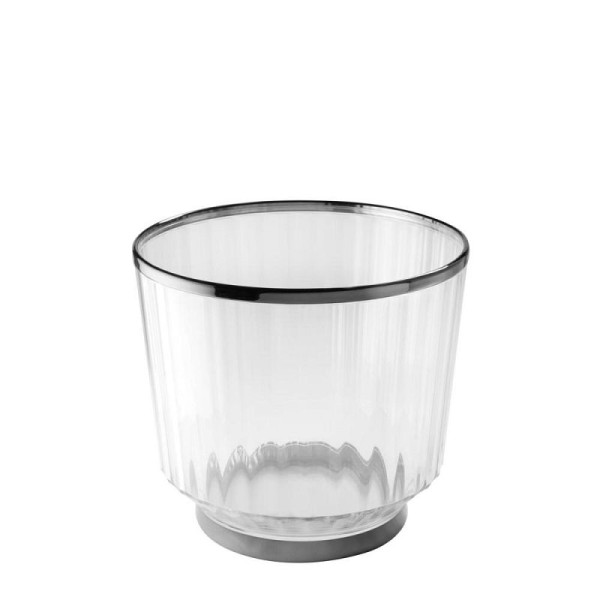 APS Wein-/Sektkühler AUREO, Polycarbonat, 10 Liter, Ringe aus Edelstahl, 36160
