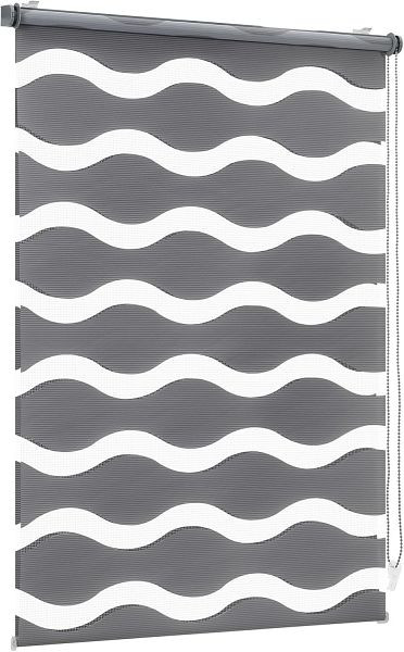 Sekey Doppelrollo Wellen Klemmfix ohne Bohren für Fenster, Jalousie Sonnenschutz, 90 x 150 cm, Weiß, BL-2719
