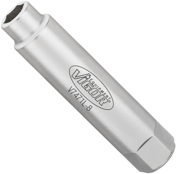 VIGOR Steckschlüssel, lang, 8 mm, V7471L-8, 4047728074797
