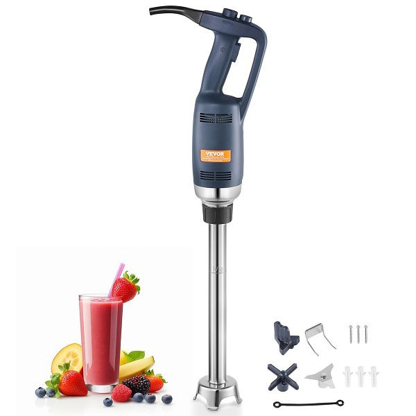VEVOR Kommerzieller Stabmixer 350W Hochleistungs-Handmixer Suppensaucen Mixstab, ZXSCJBQ350WBSWKAHV2