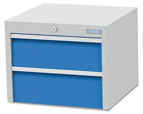Bedrunka+Hirth Unterhängeschrank, R 18-16, Schubladenanzahl: 2, Maße in mm (BxTxH): 530 x 500 x 469, 44.011