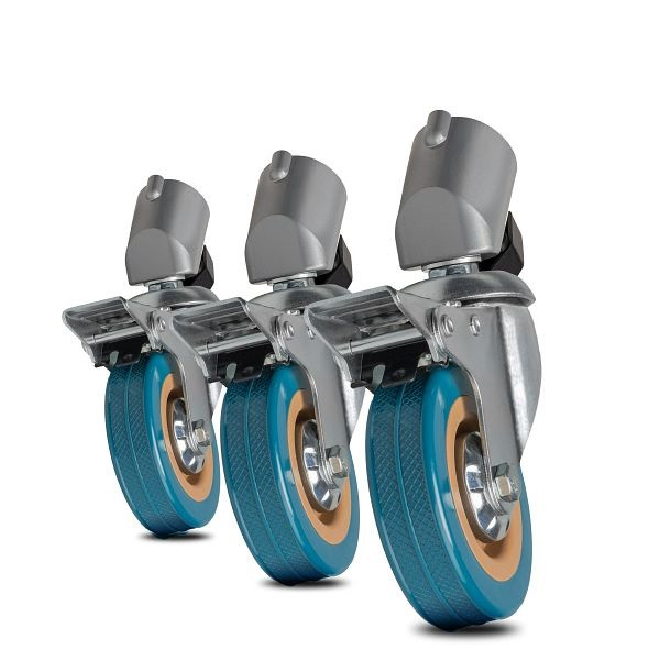 Walimex pro Stativrollen Pro 7522 3er-Set 75mm, 1023093