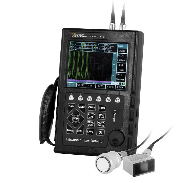 PCE Instruments Ultraschall Rissprüfgerät, Messfunktionen Puls-Echo, Senden-Empfangen, PCE-UFD 50