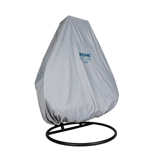 HOME DELUXE Regenabdeckung TWIN – Farbe Grau, 100% regendicht, 59027