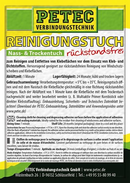 Petec Reinigungstuch, 82111