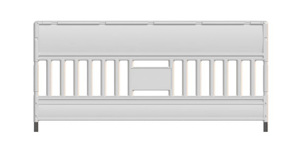 Schake Euro3 Schrankenzaun 2,00m Typ Ultra, ohne Lampenadapter, ohne Folie, 33620K-OF