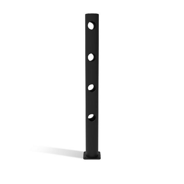 d-flexx Delta 4 Eckpfosten 337,5° Ø 110 x 1200 mm, DFFS-M-4W337.5