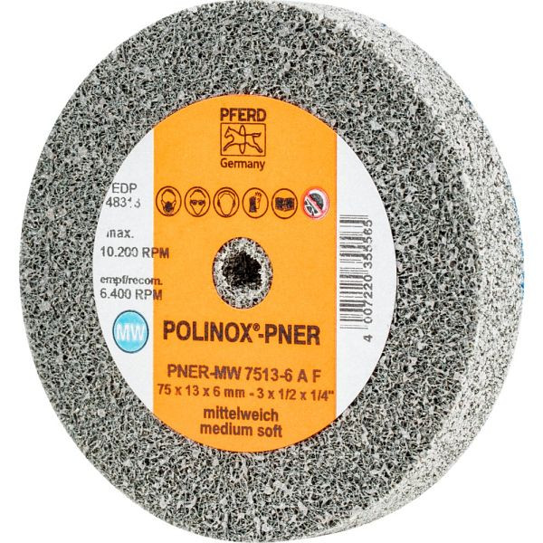 Pferd POLINOX-Kompaktschleifrad PNER-MW 7513-6 A F, VE: 5 Stück, 44691442