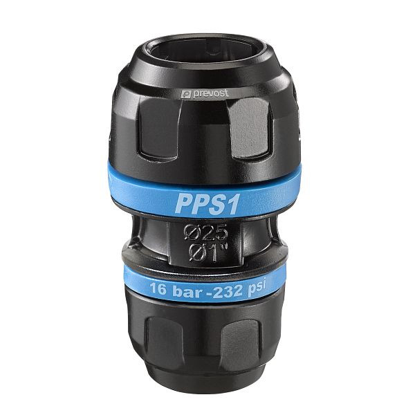 Prevost PPS1 MR - Aluminiumrohr-Reduzierstück, für Rohr mit Außen-Ø= 32 mm, für Rohr mit Außen-Ø= 25 mm, PPS1 MR3225
