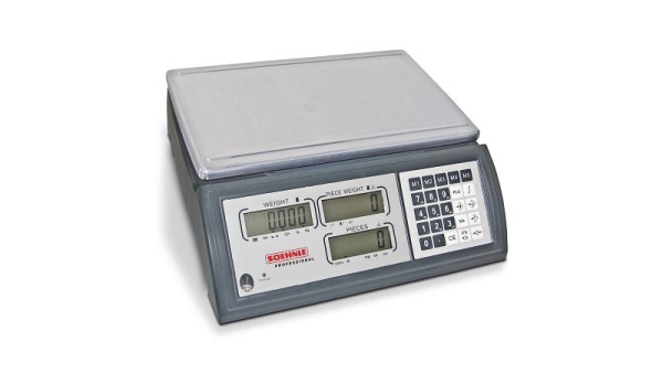 Soehnle Zählwaage, Höchstlast: 15 kg, Ziffernschritt: 0,5 g, 360 x 240 mm, mit USB Schnittstelle, 9221.11.001