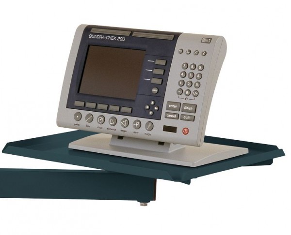 Manuflex ESD-Ablageboard drehbar für UNIVERSAL und CANTOLAB Arbeitstische, BxT 570 x 370 mm, Anthrazit, LZ8236.7016
