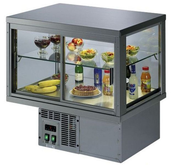 KBS Einbaukühlvitrine VEU 206, Glasschiebetür, 102205, 4059395013764