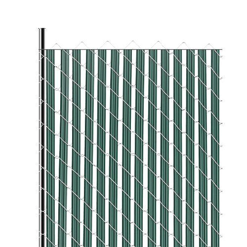 VEVOR Sichtschutzlamellen 1435 mm, vertikale Lamellen mit Bodenverriegelung für Maschendrahtzäune, HDPE, ideal für Garten (grün), DBYSBTDBPE5FG3HV0V0
