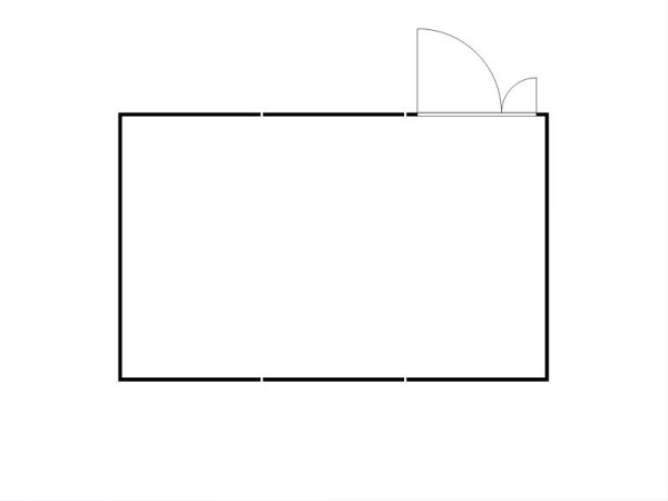 FLADAFI Materialcontainer-Kombination, IC Pro 1460, isoliert, mit isoliertem Boden, Doppelflügeltür (asymmetrisch) auf der 6 m Seite, F2223410204-F911