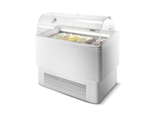 ISA Speiseeisvitrine Fiji 6 - 2.0, steckerfertig, Umluftkühlung, 4530505600601
