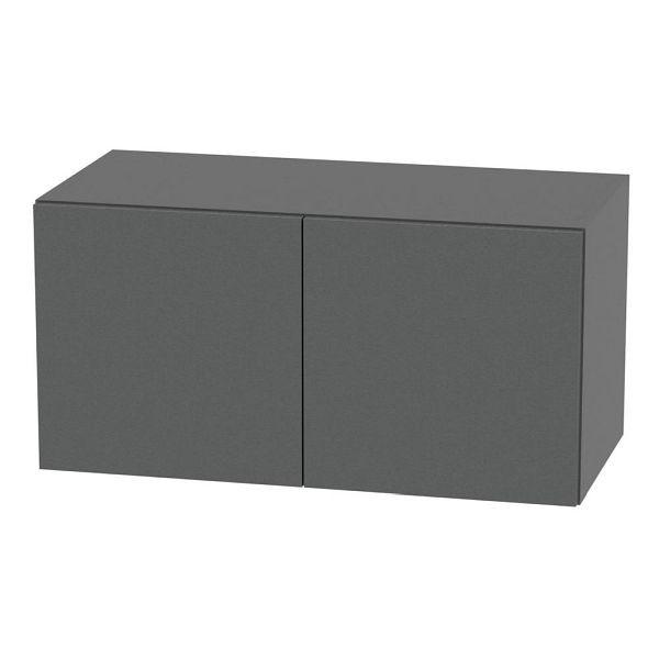 Deskin Türelement 1 OH 800 CAIDO, Dekor anthrazit, B 800 x H 400 x T 400 mm, 348059