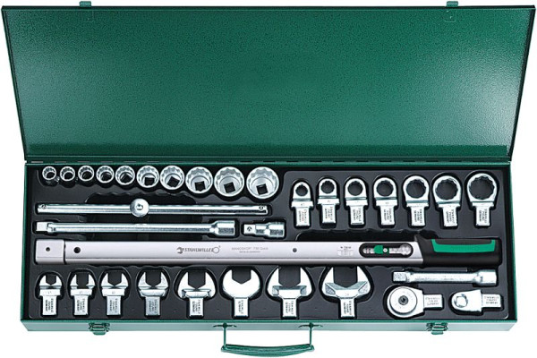 STAHLWILLE Drehmomentschlüsselsatz Nr.730R/40/32 QUICK Typ Mercedes-Benz 32-teilig, 96502053