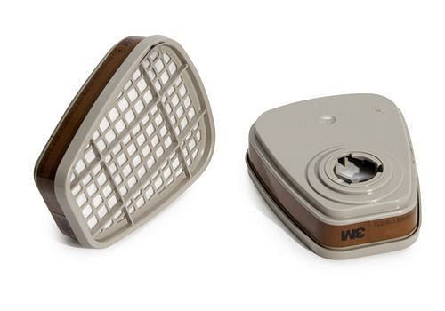 3M Gas- und Kombifilter 6055 A2, Schutzstufe A2, VE: 2 Stück, 149238