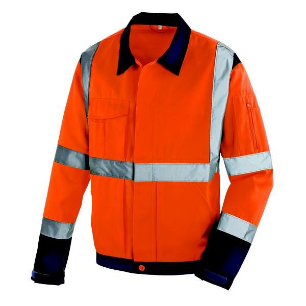 teXXor Warnschutz-Jacke DAVENPORT, Größe: L, Farbe: leuchtorange/navy, 4115-L