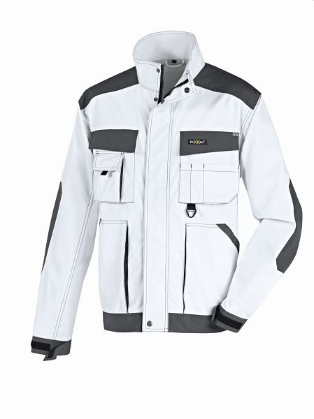 teXXor Canvas (270 g/m²) Bundjacke ANTIGUA, weiß/grau, Größe: XS, 4164-XS