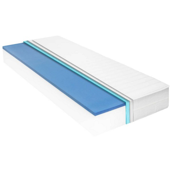 vidaXL Matratze 180 x 200 cm Viskoelastischer Memory-Schaum 18 cm, 282795