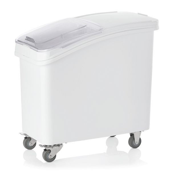 WAS Zutaten-/Lagerbehälter mit Polycarbonat Deckel, 81 Liter, Polyethylen, 9214810