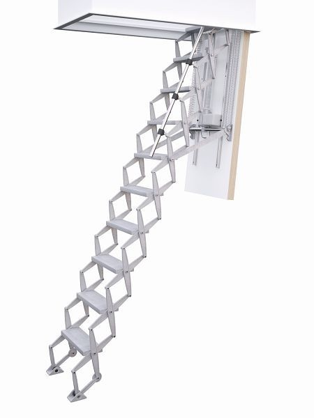 Roto Scherentreppe Elektro 2,79m 120x70 cm HOLZ, C116-61874