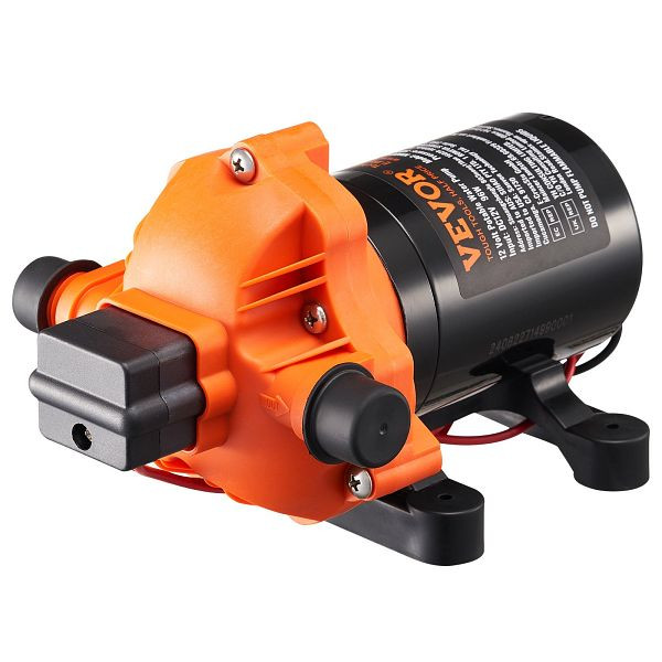 VEVOR 12V Membranpumpe 3GPM 11,36L/min, 3-Kammer Wasserpumpe Druckschalter, 12VYYSB3Q30GCJB2MV9
