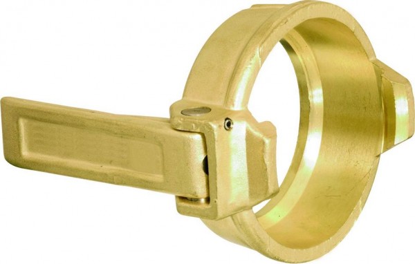 GEKA Spannring "TW", G 2" MS mit Hebel für "Typ MK" DIN 28450, 17.1229